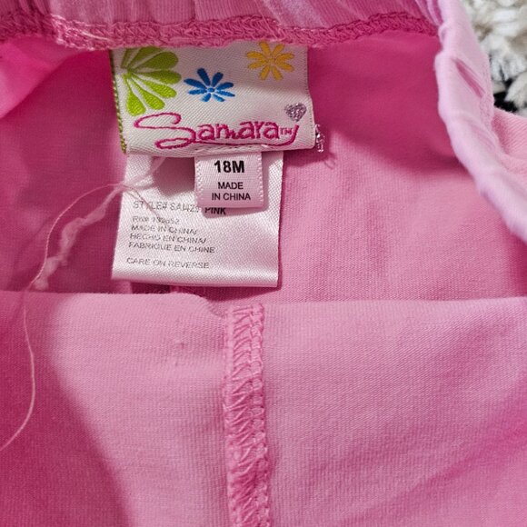 Samara Baby Girl Tie Dye Baby Doll Tank and Capri Set 18M - Picture 7 of 8